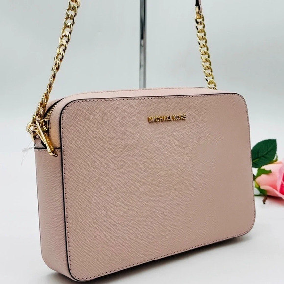 Michael Kors Large EW Crossbody Bag Light Pink